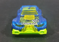 2017 Hot Wheels Digital Circus Rally Cat Blue Die Cast Toy Race Car Vehicle 305/365 - Treasure Valley Antiques & Collectibles