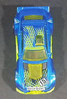 2017 Hot Wheels Digital Circus Rally Cat Blue Die Cast Toy Race Car Vehicle 305/365 - Treasure Valley Antiques & Collectibles