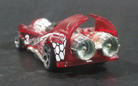 2001 Hot Wheels Power Rocket Clear Red Die Cast Toy Fantasy Race Car Vehicle - Treasure Valley Antiques & Collectibles