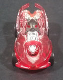 2001 Hot Wheels Power Rocket Clear Red Die Cast Toy Fantasy Race Car Vehicle - Treasure Valley Antiques & Collectibles