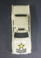 1989 Hot Wheels Color Racers Highway Patrol Dodge Monaco Pea Soup Brown Green Die Cast Toy Car Police Star Taxi Emergency Vehicle - Treasure Valley Antiques & Collectibles