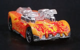 2010 Hot Wheels Color Shifters Classic To Flames What-4-2 Yellow Orange Die Cast Toy Car Vehicle - Treasure Valley Antiques & Collectibles