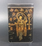 Vintage Lipton's Tea The Most Delicious The World Produces Asian Ladies Black & Gold Tin - Treasure Valley Antiques & Collectibles