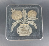 Vintage Lipton's Tea The Most Delicious The World Produces Asian Ladies Black & Gold Tin - Treasure Valley Antiques & Collectibles