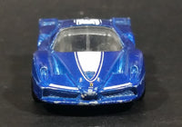 2013 Hot Wheels Ferrari FXX Blue with White Stripe Die Cast Toy Dream Car Vehicle - Treasure Valley Antiques & Collectibles