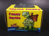 Vintage Funny Turtle Ceramic Like Non-Toxic Figure in Box - Made in Hong Kong - Treasure Valley Antiques & Collectibles