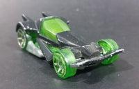 2005 Hot Wheels AcceleRacers RD-04 Black & Lime Green Die Cast Toy Car Vehicle - McDonalds Happy Meal - Treasure Valley Antiques & Collectibles