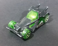 2005 Hot Wheels AcceleRacers RD-04 Black & Lime Green Die Cast Toy Car Vehicle - McDonalds Happy Meal - Treasure Valley Antiques & Collectibles