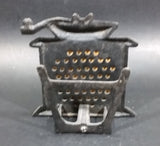 Vintage "Home Sweet Home" 2D Coffee Grinder Shaped Cast Iron Napkin Holder - Treasure Valley Antiques & Collectibles