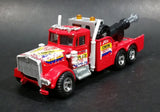 Vintage Majorette Super Movers Kenworth Express Towing Truck Red Die Cast Toy Car Vehicle Opening Hood Scale Made in France 87354GS - Treasure Valley Antiques & Collectibles