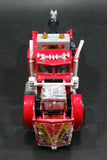 Vintage Majorette Super Movers Kenworth Express Towing Truck Red Die Cast Toy Car Vehicle Opening Hood Scale Made in France 87354GS - Treasure Valley Antiques & Collectibles
