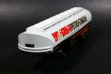 Vintage Majorette Petro Canada Gas Oil Fuel Tanker Semi Tractor Trailer White Die Cast Toy Vehicle - Treasure Valley Antiques & Collectibles