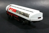 Vintage Majorette Petro Canada Gas Oil Fuel Tanker Semi Tractor Trailer White Die Cast Toy Vehicle - Treasure Valley Antiques & Collectibles
