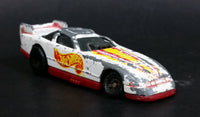 1993 Hot Wheels Racing Series Probe Funny Car 4/8 White Die Cast Toy Race Car Vehicle McDonald's Happy Meal