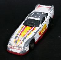 1993 Hot Wheels Racing Series Probe Funny Car 4/8 White Die Cast Toy Race Car Vehicle McDonald's Happy Meal