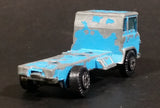 Vintage Yatming Light Blue Truck Cab Die Cast Toy Car Vehicle - Made in Hong Kong - Treasure Valley Antiques & Collectibles