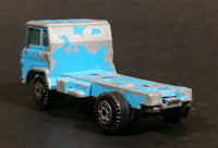 Vintage Yatming Light Blue Truck Cab Die Cast Toy Car Vehicle - Made in Hong Kong - Treasure Valley Antiques & Collectibles