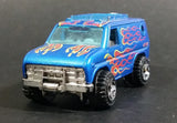 2009 Hot Wheels 1977 Baja Breaker Ford Econoline Van Metalflake Satin Blue No. 121 Die Cast Toy Car Vehicle