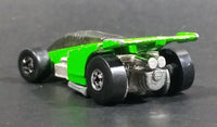 1992 Hot Wheels Shadow Jet F-3 Inter Cooled Green Die Cast Toy Race Car Vehicle - Treasure Valley Antiques & Collectibles