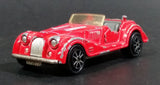 Vintage 1980s Majorette Morgan Hard Top Convertible Red No. 261 1/50 Scale Die Cast Toy Car Vehicle Made in France - Treasure Valley Antiques & Collectibles