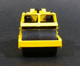 1989 Hot Wheels '69 Road Roller Yellow Die Cast Toy Construction Equpment Machinery Vehicle - Treasure Valley Antiques & Collectibles