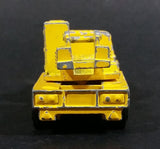 Vintage 1980s Majorette Movers Crane Truck Yellow #283 1/100 Die Cast Metal Toy Construction Equipment Vehicle - Treasure Valley Antiques & Collectibles