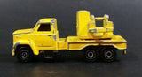 Vintage 1980s Majorette Movers Crane Truck Yellow #283 1/100 Die Cast Metal Toy Construction Equipment Vehicle - Treasure Valley Antiques & Collectibles