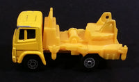 Maisto Boom Bucket Service Truck Yellow Die Cast Toy Car Construction Equipment Machinery Vehicle - Treasure Valley Antiques & Collectibles