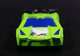 2009 Hot Wheels Impavido 1 Bright Green 3/7 Die Cast Toy Car Vehicle McDonald's Happy Meal