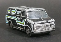 Vintage Yatming Delightful Van Black w/ Graphics Die Cast Toy Car Vehicle No. 899 - Treasure Valley Antiques & Collectibles