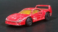 1989 Hot Wheels Ferrari F40 Red Die Cast Toy Dream Luxury Super Car Vehicle Opening Rear Mount Engine - Treasure Valley Antiques & Collectibles