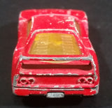 1989 Hot Wheels Ferrari F40 Red Die Cast Toy Dream Luxury Super Car Vehicle Opening Rear Mount Engine - Treasure Valley Antiques & Collectibles