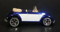 2006 Hot Wheels Classics Series 2 Volkswagen Beetle Convertible Spectraflame Blue Die Cast Toy Car Vehicle - Treasure Valley Antiques & Collectibles