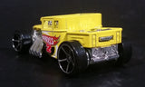 2014 Hot Wheels Scavenger Hunt 1/4 Bone Shaker Yellow Die Cast Toy Car Hot Rod Vehicle - Treasure Valley Antiques & Collectibles