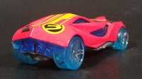 2013 Hot Wheels Road Rockets Urban Agent Red Die Cast Toy Car Vehicle (Missing Missiles) - Treasure Valley Antiques & Collectibles