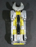 2010 Hot Wheels Tooligan Chrome Yellow Black Die Cast Toy Tool Wrench Car Vehicle - Treasure Valley Antiques & Collectibles