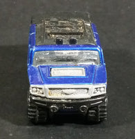 2004 Hot Wheels First Editions Rockster Blue Hummer Style Die Cast Toy Car Vehicle - Treasure Valley Antiques & Collectibles