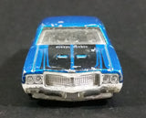 2010 Hot Wheels Muscle Mania '70 Buick GSX Dark Electric Blue Die Cast Toy Car Vehicle - Treasure Valley Antiques & Collectibles