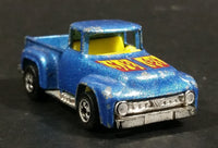 1982 Hot Wheels '56 Hi-Tail Hauler Blue Ford Pickup Truck Die Cast Toy Car Vehicle - Treasure Valley Antiques & Collectibles