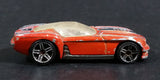 2007 Hot Wheels HW's Design Pony-Up Orange w/ Grey & Black Stripes Die Cast Toy Race Car Vehicle - Treasure Valley Antiques & Collectibles