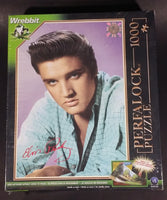 Wrebbit Elvis Presely Love me Tender Perflock 1000 Piece Puzzle In Box Sealed Never Opened - Treasure Valley Antiques & Collectibles