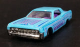 2014 Hot Wheels HW Workshop Garage '64 Continental Light Blue Die Cast Toy Muscle Car Vehicle - Treasure Valley Antiques & Collectibles