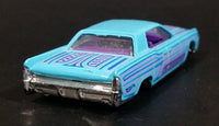 2014 Hot Wheels HW Workshop Garage '64 Continental Light Blue Die Cast Toy Muscle Car Vehicle - Treasure Valley Antiques & Collectibles