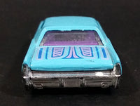 2014 Hot Wheels HW Workshop Garage '64 Continental Light Blue Die Cast Toy Muscle Car Vehicle - Treasure Valley Antiques & Collectibles