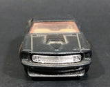 2008 Hot Wheels Heat Fleet '69 Mustang Flat Black w/ Flames Die Cast Toy Muscle Car Vehicle - Treasure Valley Antiques & Collectibles