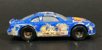 2000 Hot Wheels Racer Nascar #44 7/20 Blue Die Cast Toy Race Car Vehicle McDonald's Happy Meal - Treasure Valley Antiques & Collectibles