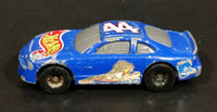 2000 Hot Wheels Racer Nascar #44 7/20 Blue Die Cast Toy Race Car Vehicle McDonald's Happy Meal - Treasure Valley Antiques & Collectibles