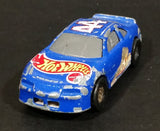 2000 Hot Wheels Racer Nascar #44 7/20 Blue Die Cast Toy Race Car Vehicle McDonald's Happy Meal - Treasure Valley Antiques & Collectibles