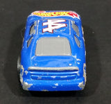 2000 Hot Wheels Racer Nascar #44 7/20 Blue Die Cast Toy Race Car Vehicle McDonald's Happy Meal - Treasure Valley Antiques & Collectibles