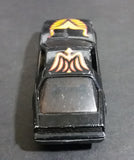 Vintage Yatming Pontiac Trans-Am Firebird Black w/ Flames No. 803 Die Cast Toy Car Vehicle - Treasure Valley Antiques & Collectibles